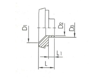 Cone nozzle reduced