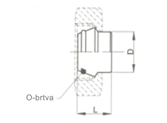 Plugs with O-ring B-VKA