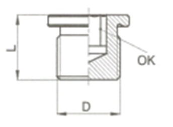 Locking screw B-VSTI